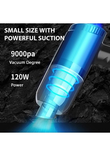 Besthome1 Kolektif Kullanım İçin 120w 9000pa Soğutucu, Ev Arabalarında Ofiste Uygun, Siyah Kablosuz Tasınabilir Soğutucu