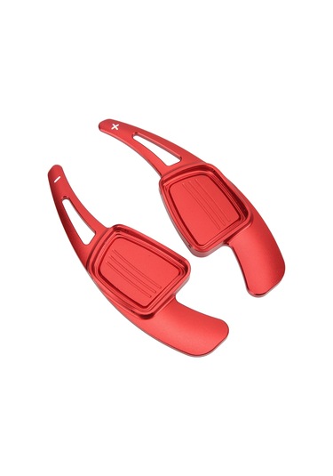 Reedark Audi A3/a4/a5/q5/q3 2017+ Alüminyum Vites Kaydırıcı Paspası - Uzunluklu, Anti-skayma, Spor Sürüş Deneyimi, Kırmızı Kırmızı