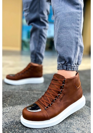 Ch267 - Cbt Roma Mirror Erkek Bot Taba Çok Renkli