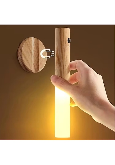 Helios Hs-5890 Sensörlü Şarjlı Led Duvar Aplik Günışığı 3200k