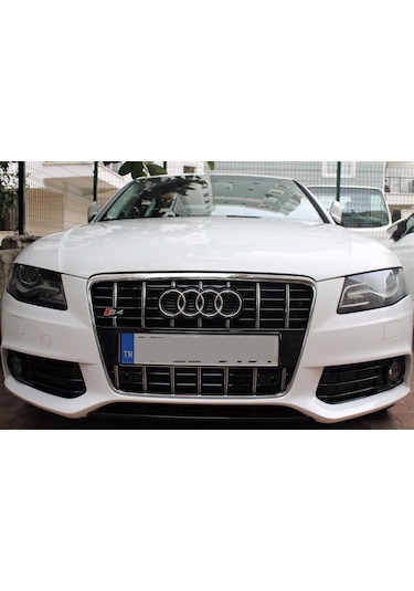 Autogp Audi A4 S4 Ön Panjur Izgara 2008 / 2012 B8 Oem Gr-s4-ad-a4b8-0812-001