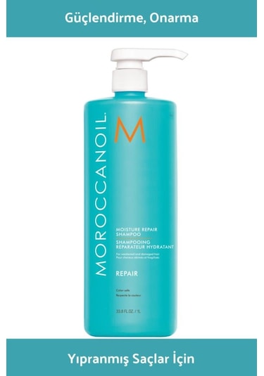 Moroccanoil Repair Moisture 1000 Ml Şampuan Tüm Saçlar