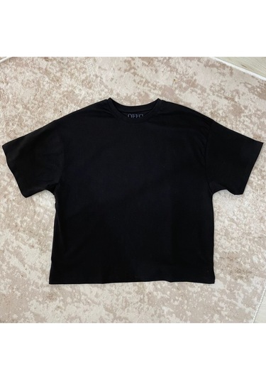 Bluety Oversize Basic Tshirt Siyah