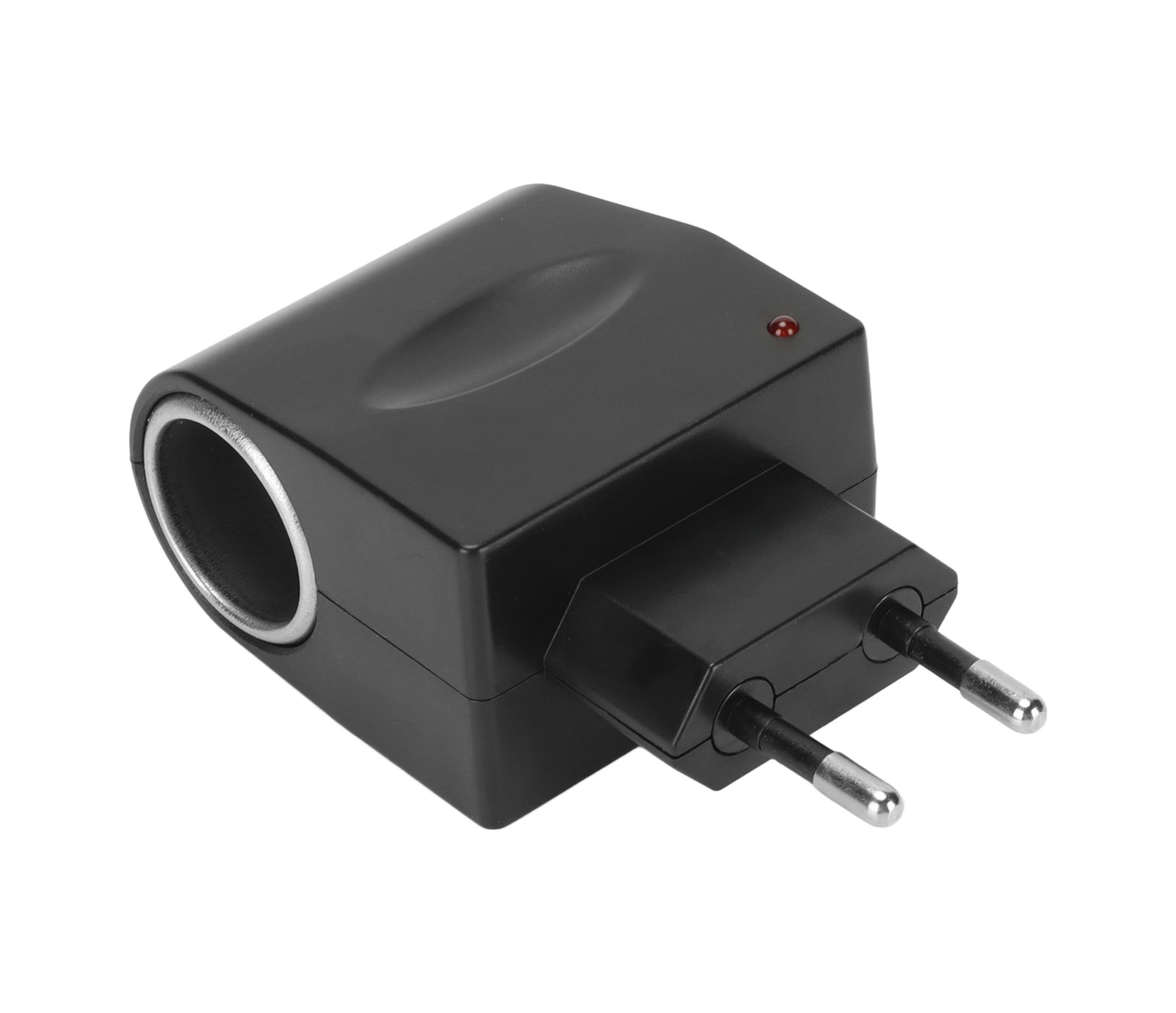 Shineyee 12v 2a Ev Çalışır Arabaya Adaptörü - Ac/dc Dönüştürücü, Led Gösterge, 100-240v, Avrupa Standartı, Abs Malzeme