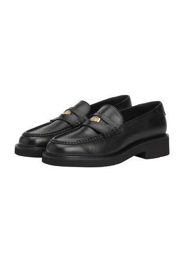 Siyah Kadın Loafer-8913 Siyah