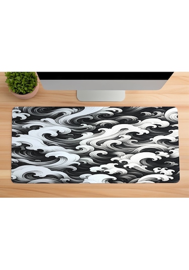 Gaming Oyuncu Xl Mouse Pad Kaydırmaz Dikişli 80 30 Cm Mousepad 33