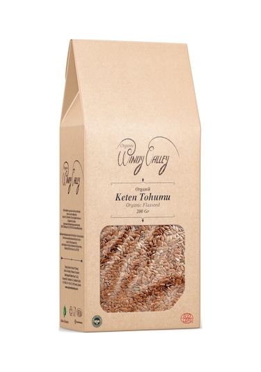 Windy Valley Organik Keten Tohumu 200 G