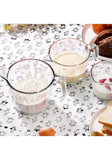 House Axiom Mutfak İçin Cam Ölçü Kabı 350 Ml 213039764 Beyaz