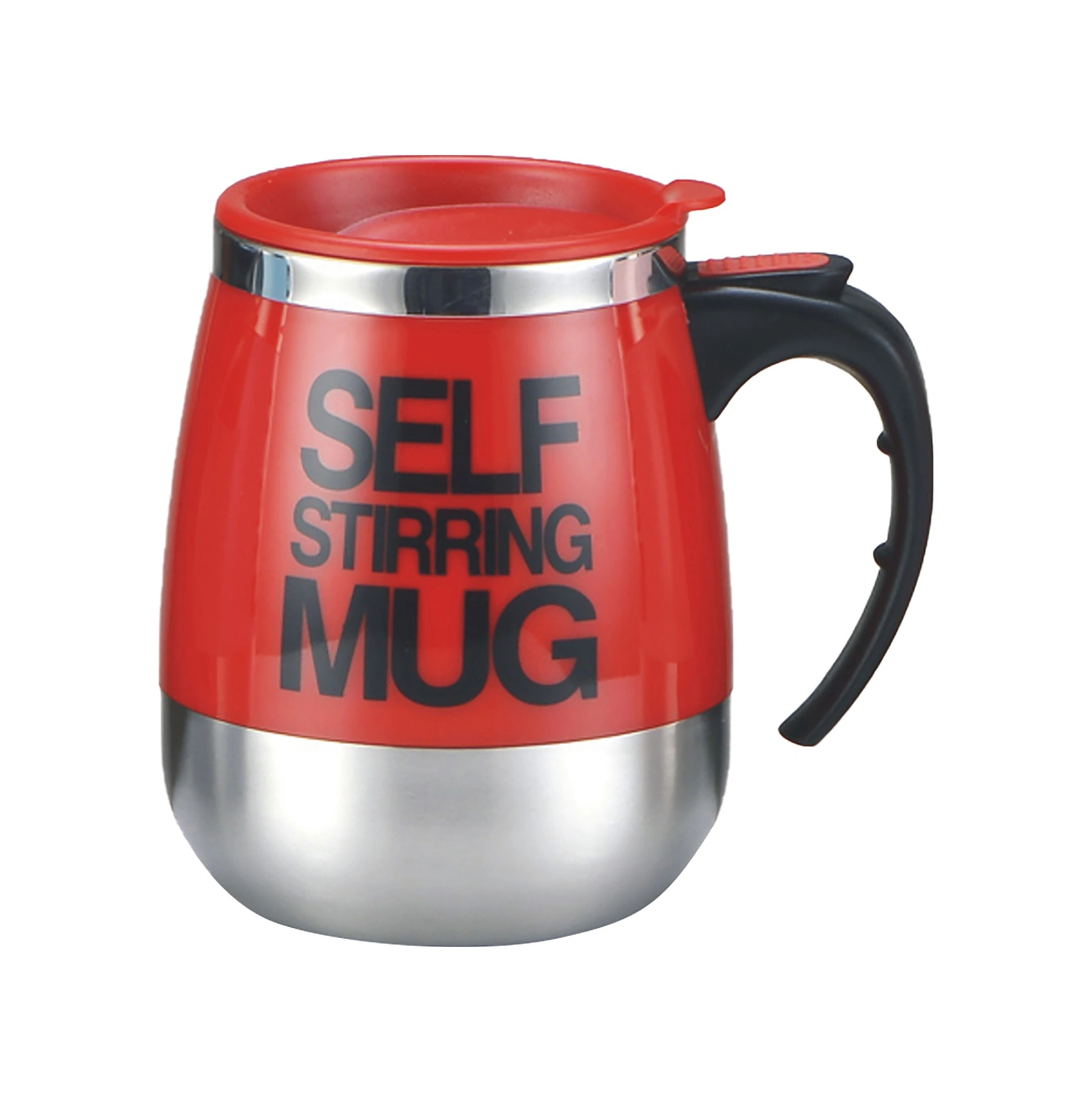 Kosona Otomatik Karıştırıcı Çelik Kupa, 450ml, Tek Tuşla Kahve/çay Karıştırır, Pil Dahil Değil Diğer