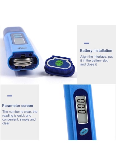 Butuglobal Tds-139 Tds Test Cihazları Mavi