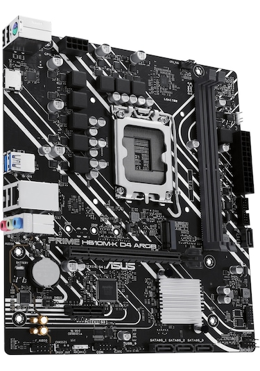 Asus Prime H610M-K D4 ARGB Intel H610 5600 MHz (OC) DDR4 LGA1700 mATX Anakart
