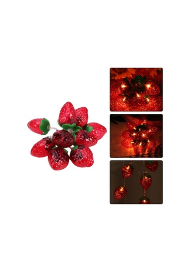 Usb Noel Çilek Işık Dize For 1.5m 10 Light For 3m 20 Light Diğer