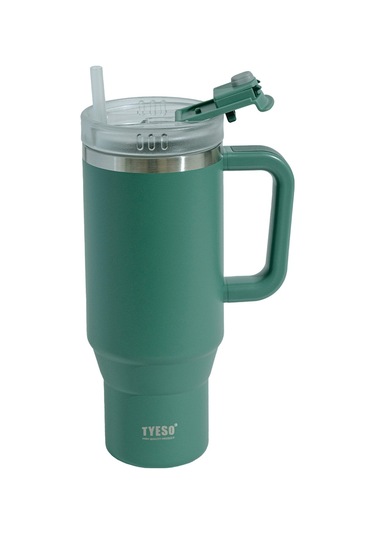 Tyeso Qq Termos Sızdırmaz Pipetli Çift Duvarlı Vakumlu 900ml TS-8866Y