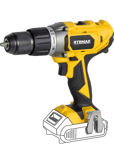 Rtrmax RTX1820B Solo Darbeli Matkap