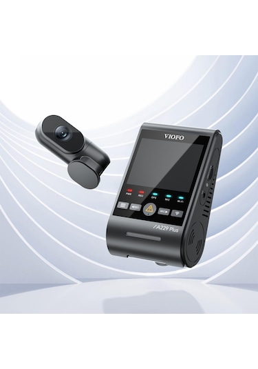 Viofo A229 Plus 2 Kameralı Ön+arka 2k+2k Hdr Sony Starvis 2 Sensörlü Wi-fi Gps'li Araç Kamerası