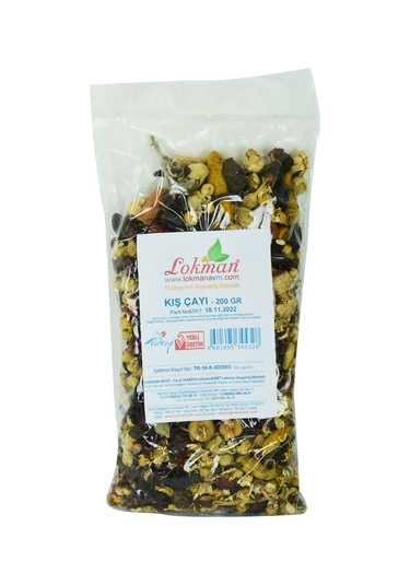 Lokman Bitkisel Karışık Osmanlı Çayı Kış Çayı 200 G