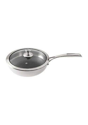 Jumbo Gourmet Wok Tava 26 Cm Gri