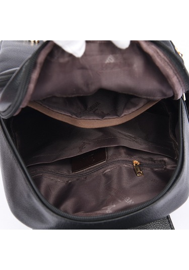 Su Geçirmez Kadın Sırt Çantası Yaz Yeni Stil Moda Kedi Kolye Bayan Sırt Çantası Düz Renk Basitsiyah Diğer