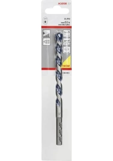 Turbo Beton Matkap Ucu - 10x150 Mm, Yüksek Dayanıklılık