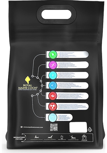 Royal Maine Coon Portakal Kokulu Perlit Kedi Kumu 5 L