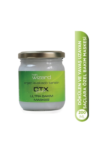 Dökülen Yıpranmış Ve Yavaş Uzayan Saçlara Özel Detox Ultra Bakım