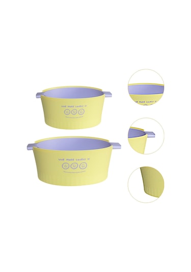 Suntek Çift Katmanlı Drenaj Sepeti Sebze Karıştırma Için