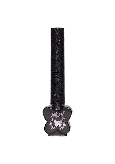 Mov Glitter Eyeliner Siyah Suya & Tere Dayanıklı, Parlak Kalem Eyeliner 0