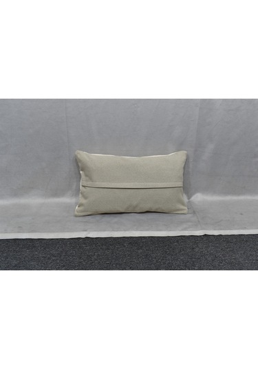 Zehra Abla Halı Yeni El Dokuma Dekoratif Lumbar Kilim Kırlent Yastık Kılıfı 6654 Çok Renkli