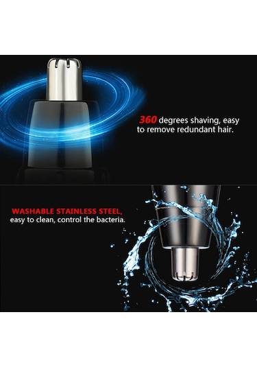 Sportsman SM-418 Elektrikli Mini Tıraş Kaş Burun Saç Düzeltici Beyaz