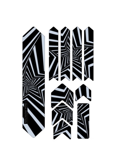 Neevoyu Bisiklet Çerçeve Koruyucu Yansıtıcı Çıkartma - Çizilme Ve Yağmura Dayanıklı