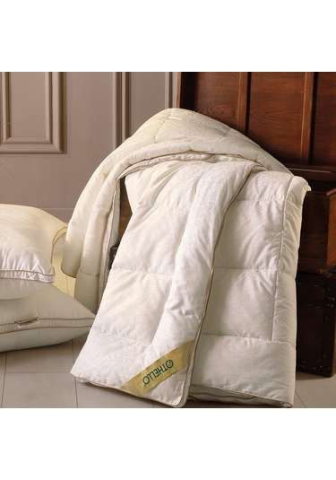 Othello Elegante Crowna Yorgan Çift Kişilik 195x215+2,5Cm Bej-Krem