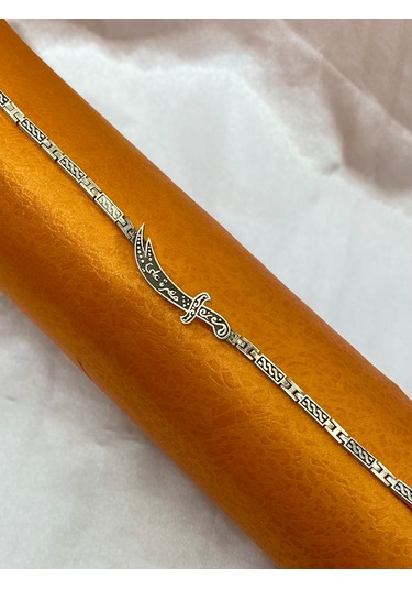 Kelepçeli Kı Lıç Gümüş Erkek Bileklik F160020100