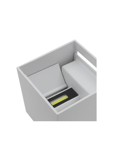 Suntek Kare Led Duvar Lambası Aplik Koridor Beyaz-beyaz-ışık Beyaz Beyaz Işık