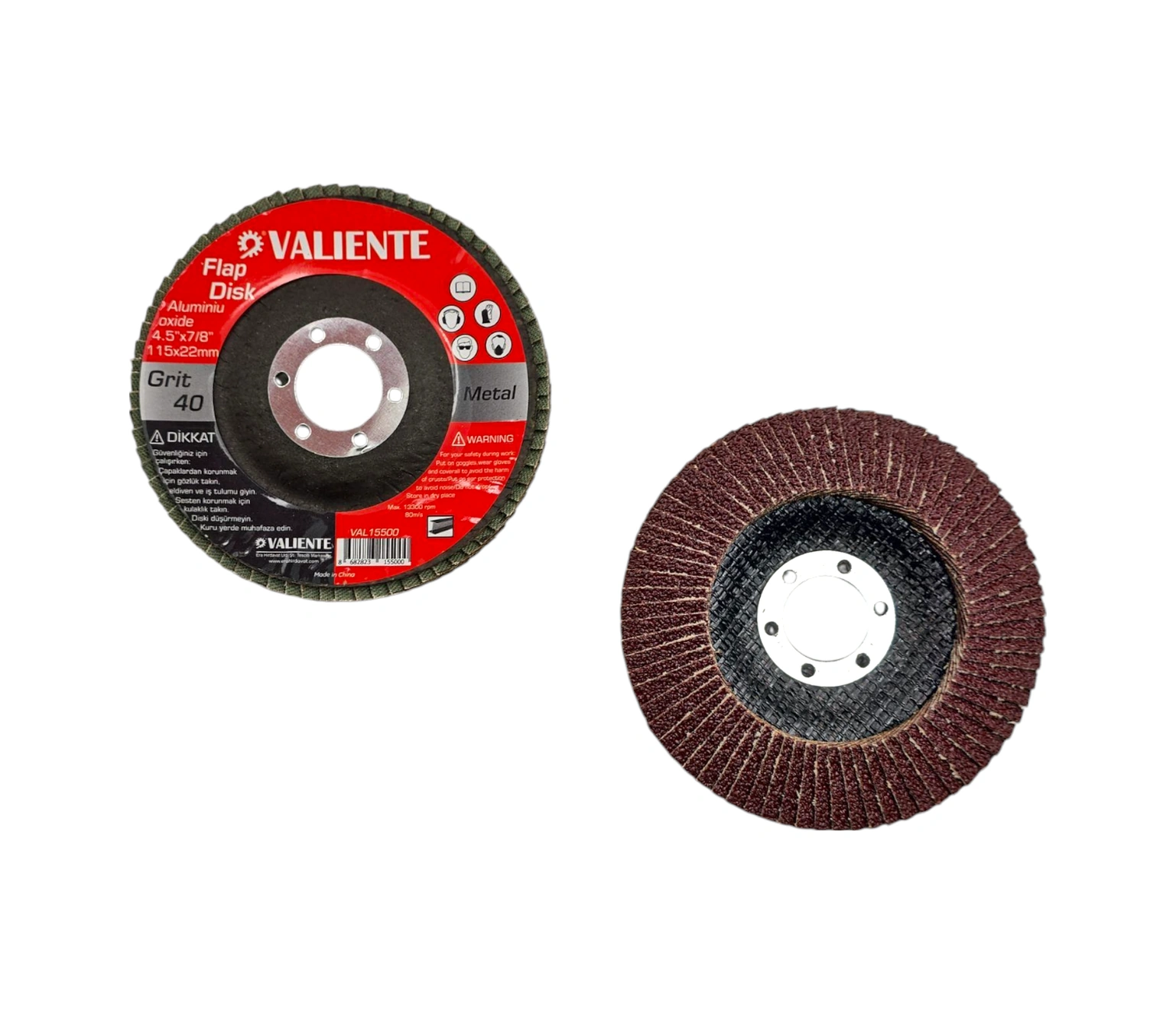 Fixonic Valiente Val15500 115mm 40 Kum Flap Disk/zımpara