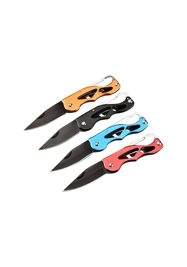 Valkyrie Paslanmaz Çelik Katlanır Cep Çakısı Kamp Bıçağı Çok Renkli