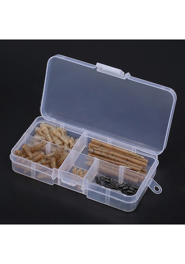 Neevoyu Carp Balıkçılığı Erişim Seti 100 Adet - Yeşil Kamuflaj: Kurşun Klips, Tırnaklı Debriyaj, Döner Pivota Ve Lastik Uçlar