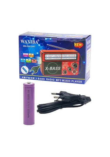 Nostaljik Radyo Waxıba Nostaljik Radyo Bluetooth Fm Usb Xb-2301rt