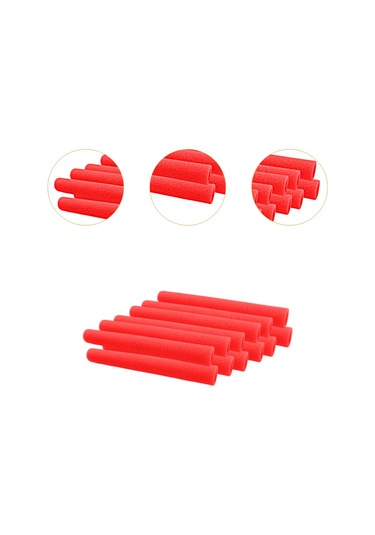 Suntek 12 Adet Trampolin Direği Köpük Kovanları Kırmızı