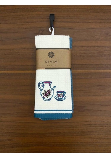 Petrol Mavisi Mutfak Havlusu