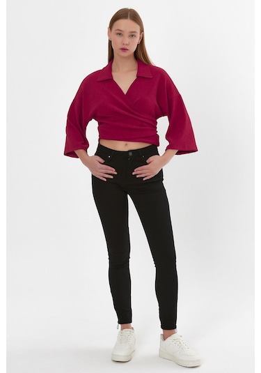 Alexandergardı Önü Bağlamalı Bluz B23-0041 001