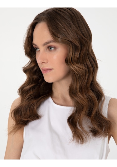 Pierre Cardin Kadın Beyaz Kısa Kollu Bluz 50301144-vr013 Beyaz