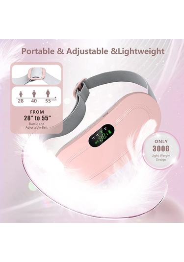 Dijital Özel Gün Kemeri - Regl Ağrıları Için Titreşimli Isı Veren