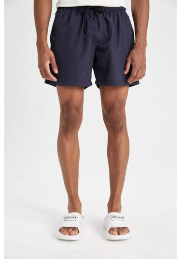 DeFacto File Astarlı Kısa Boy Deniz Şortu X2955AZ24HSIN75