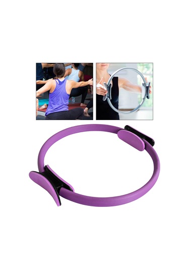 Suntek Pilates Ring Tonlama Uyluk Bacaklar Direnç Yoga Mor Mor