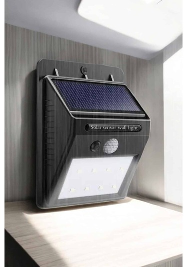 Solar Lamba Giriş, Bahçe Yol Avlu Hareket Sensörlü Led Parlak Gece Su Geçirmez