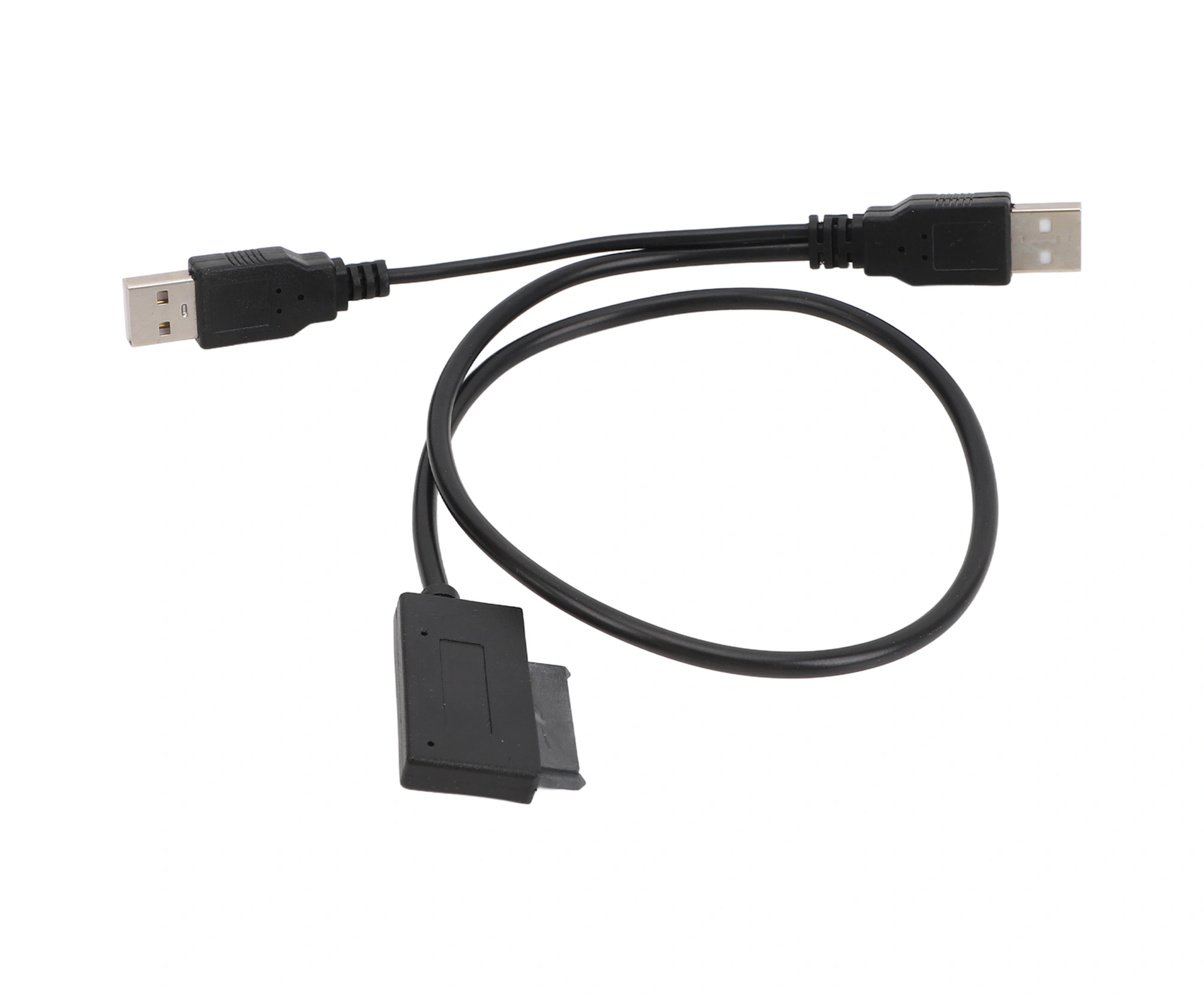 Vkemall Usb 2.0'dan 7+6 13pin Slimline Sata'ya Adaptör Kablosu - Dizüstü Bilgisayar Cd/dvd Rom Sürücüleri İçin, 480mbps Veri Transferi, Plug & Play