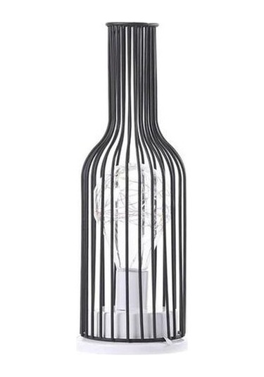 Agoodshop Sanat Led Masa Lambası - Okuma Ve Gece Lambası - Yatak Odası Başucu Ve Masası Aydınlatma - Retro Klasik Ferforje Dekorasyon