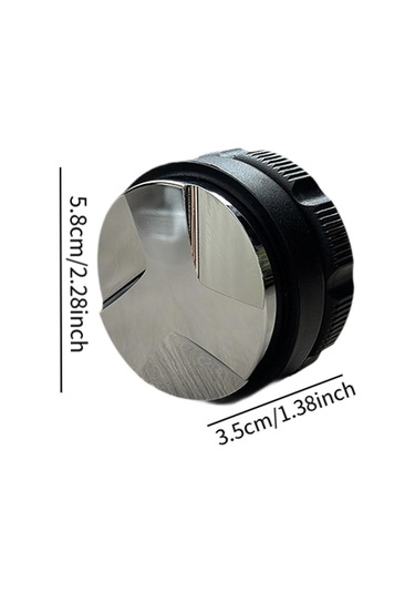 Homyl Espresso Dağıtım Aracı Cafe Ev Bar Için Profesyonel 58mm Siyah