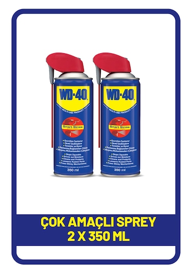 WD-40 Çok Amaçlı Sprey 350 ML x 2 Adet