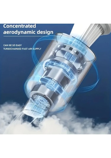 Willowhaven Kablosuz Islak Kuru El Süpürgesi Yüksek Güçlü Motor Pil İki Filtre Ev Araç